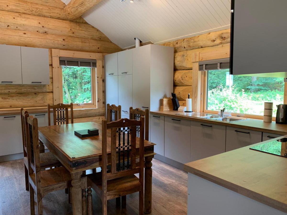 Ewes Water Log Cabins Langholm Екстер'єр фото