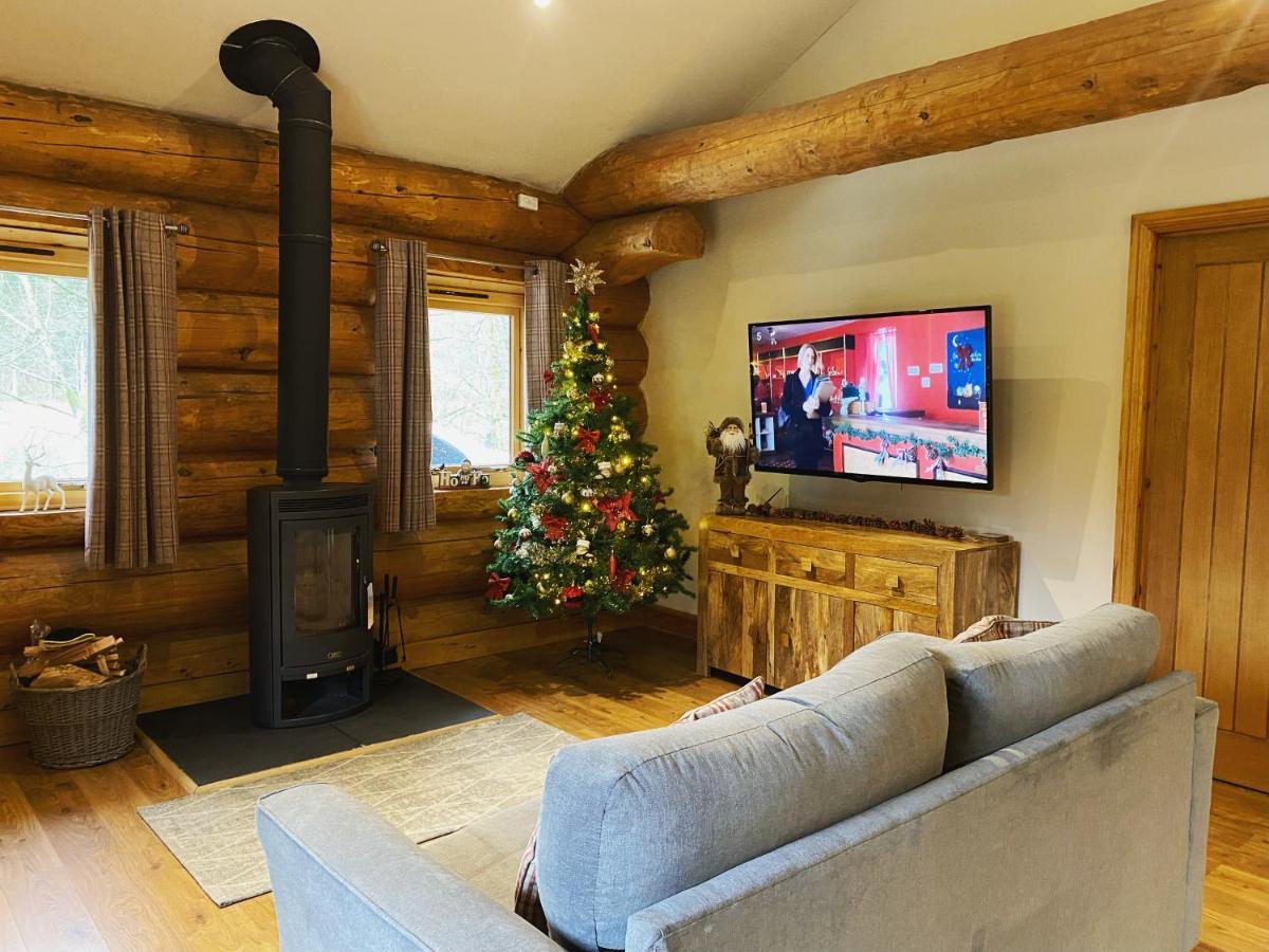 Ewes Water Log Cabins Langholm Екстер'єр фото